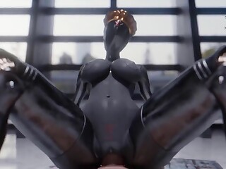 Анимационное порно с близняшками из Atomic Heart